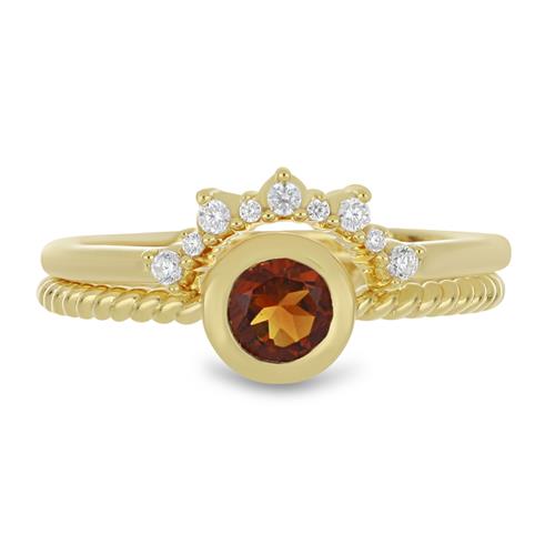 BUY STERLING SILVER NATURAL MADEIRA CITRINE GEMSTONE RING 